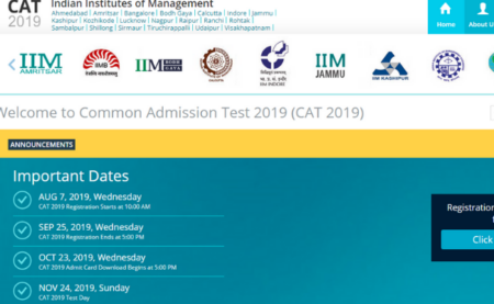 CAT Result 2019 