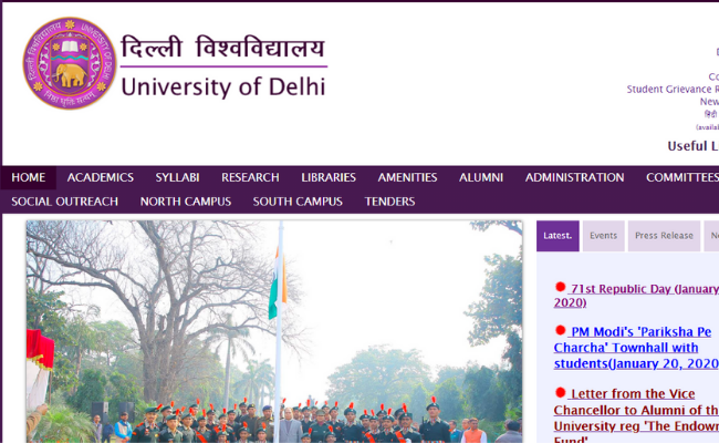 DU Results 2019 UG/PG November/December to be Released Soon on du.ac.in ...