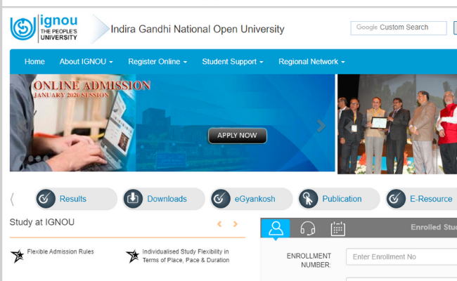 IGNOU Admissions 2020