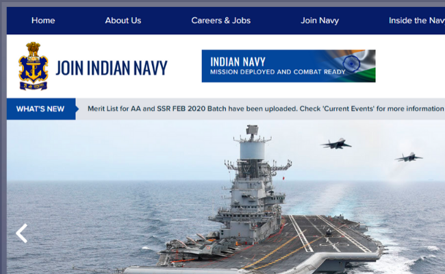 Indian Navy AA/SSR Admit Card 2020