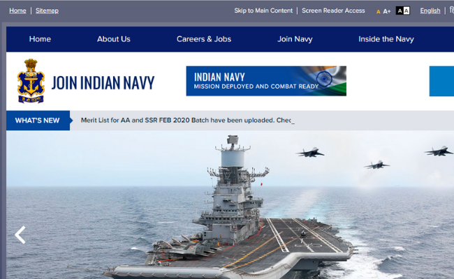 Indian Navy INET Admit Card 2020