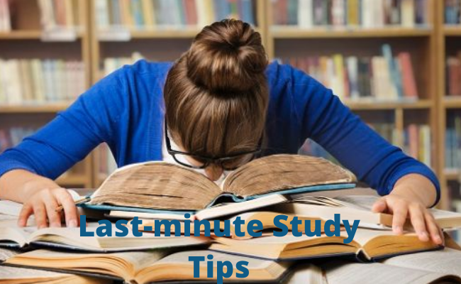 Tips study last minute
