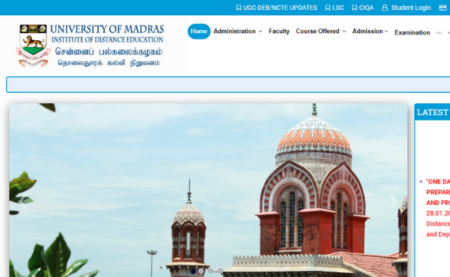 Madras University Result 2019 