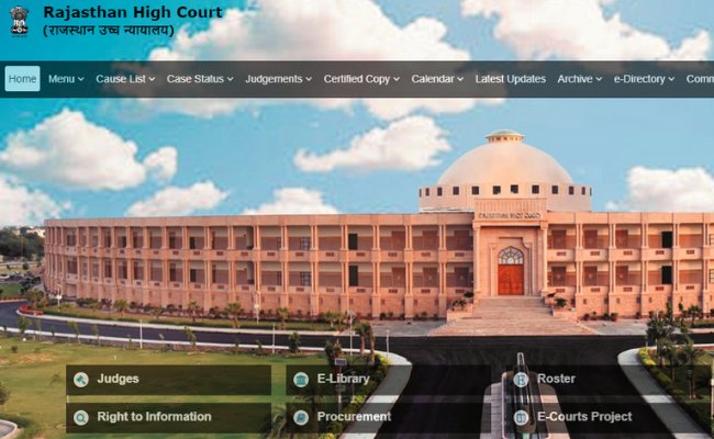 Rajasthan HC Junior Personal Assistant 2020 Exam Admit Card