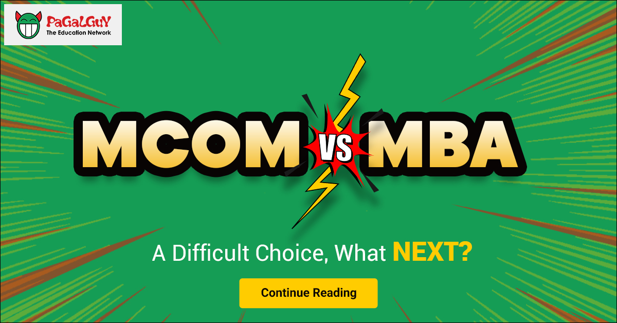 MCOM vs MBA