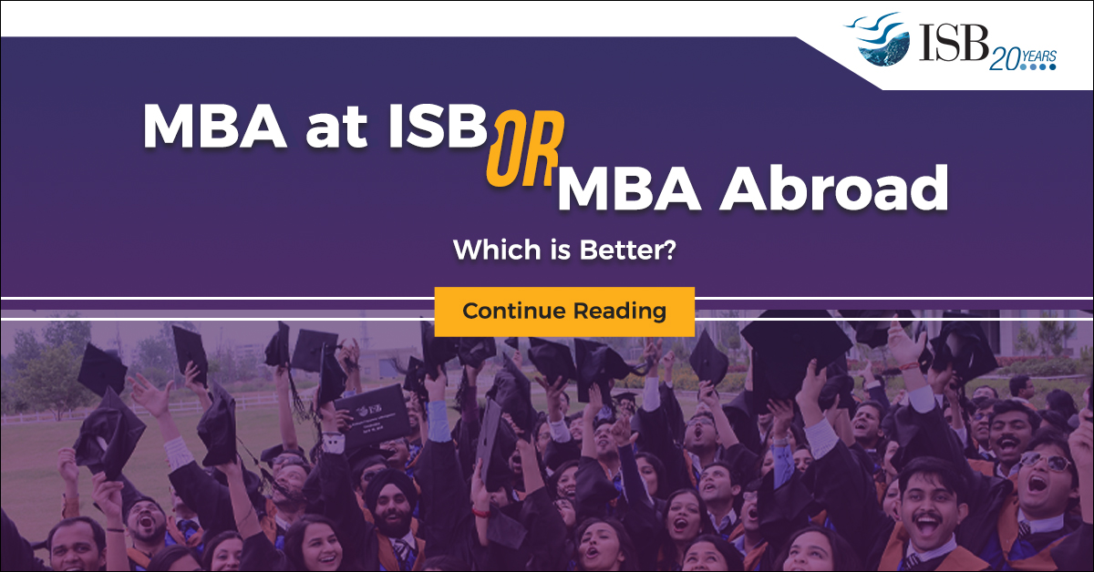 MBA at ISB or MBA Abroad