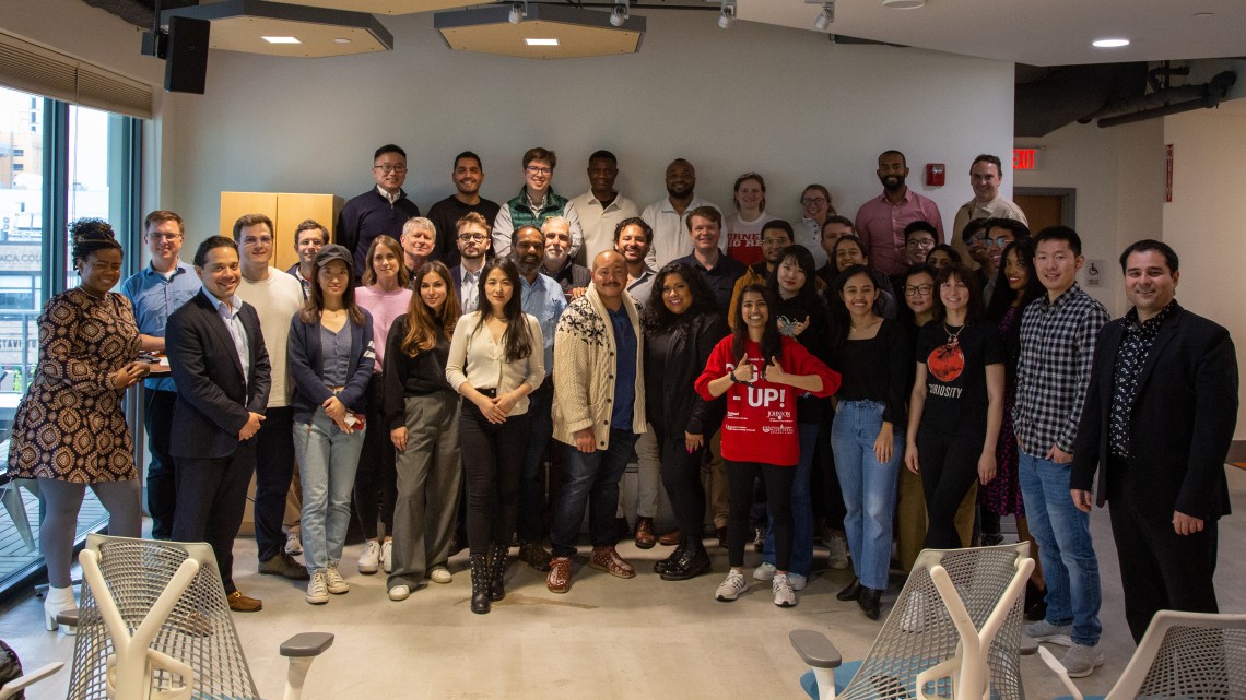 Johnson Summer Startup Accelerator team at Cornell Johnson