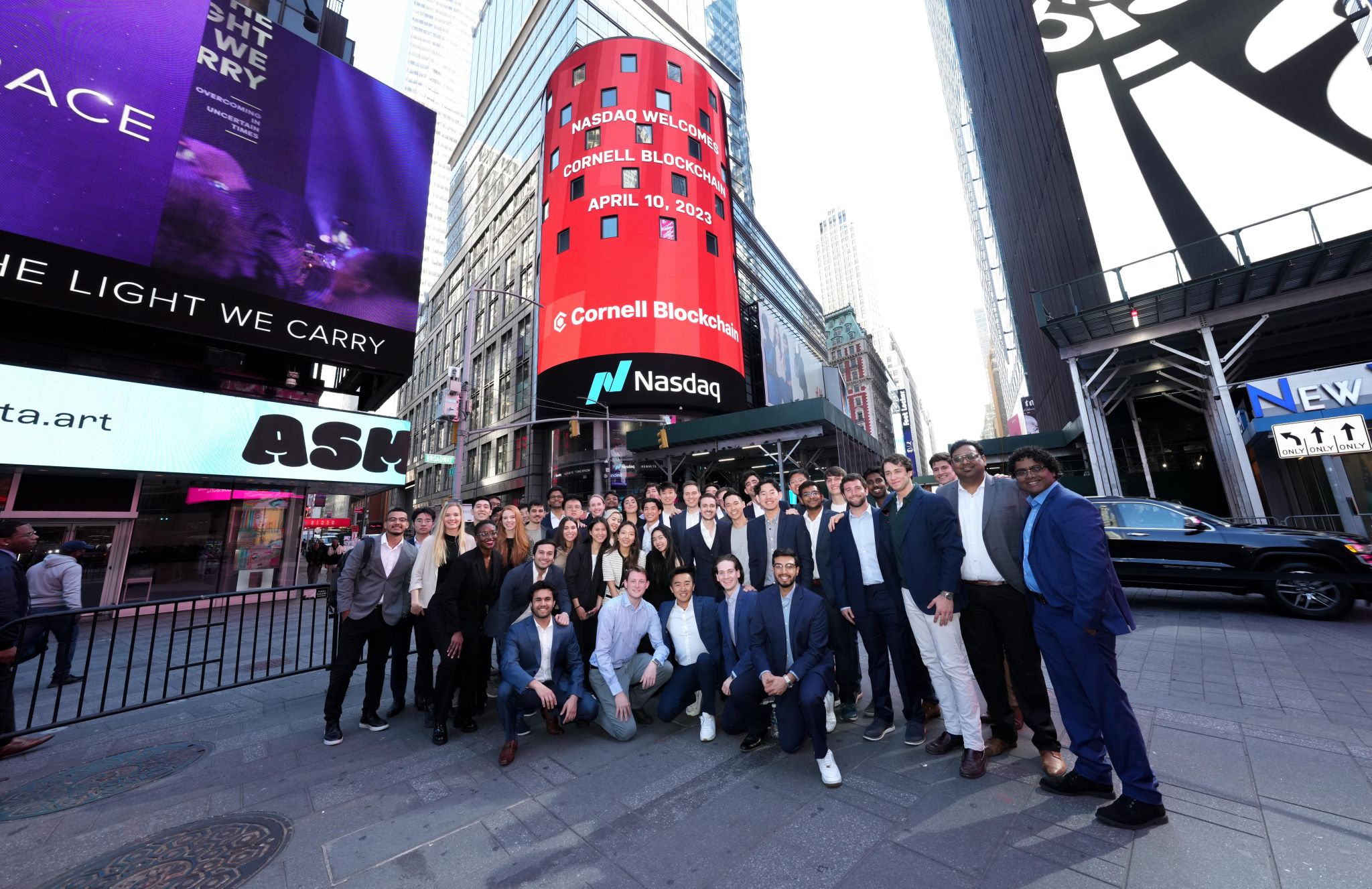 Cornell MBA students visited Nasdaq 