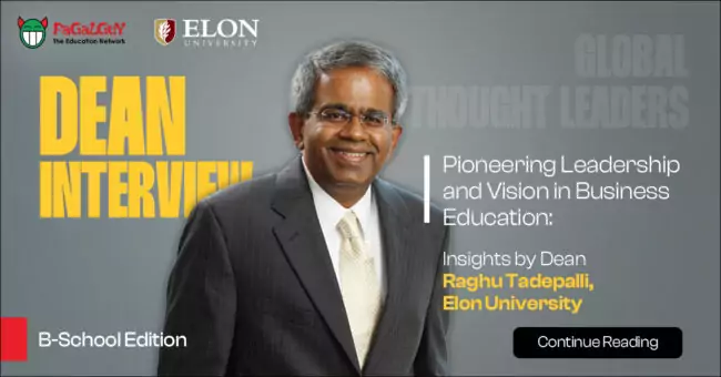 Dean Interview: Pioneering Leadership and Vision in Business Education: Insights By Dean Raghu Tadepalli, Elon University