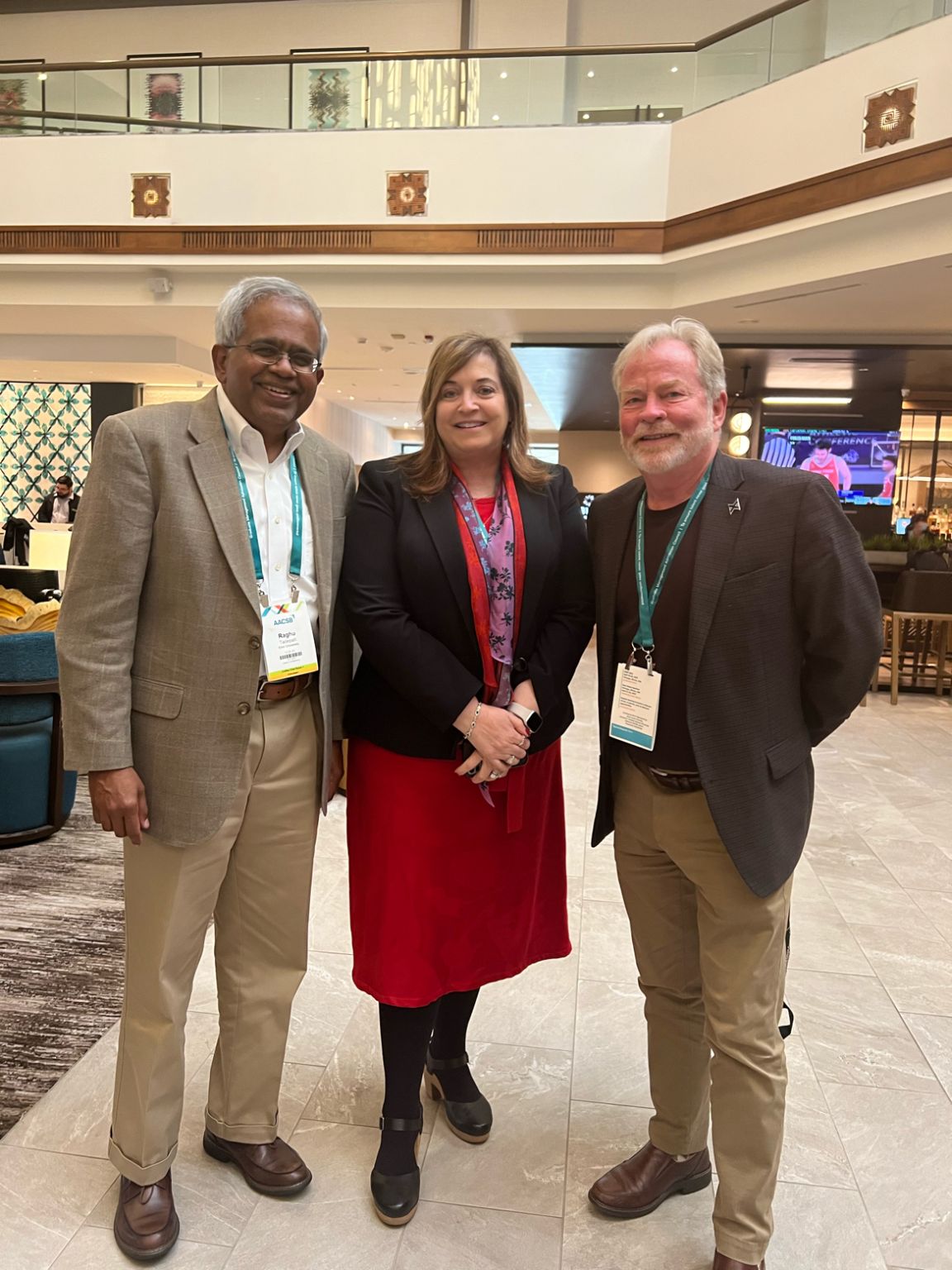 Dean Raghu Tadepalli convened with Sandra Richtermeyer, the Executive Vice Chancellor and Provost of Rutgers University