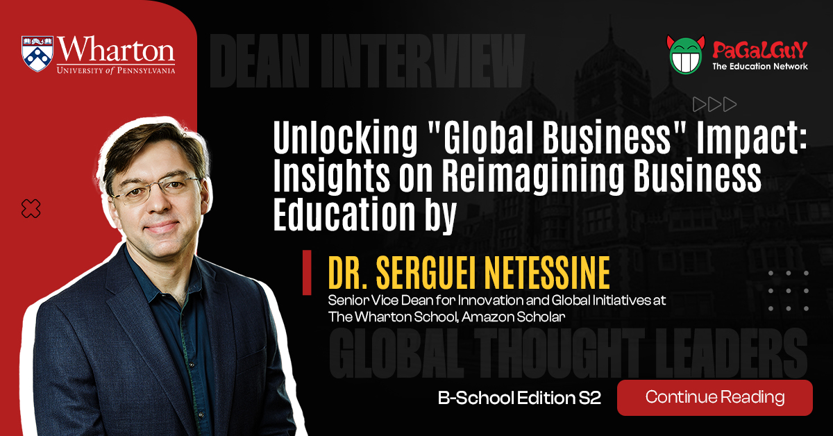 dean Interview with Dr. Serguei Netessine, Wharton School