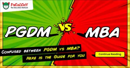 PGDM vs MBA