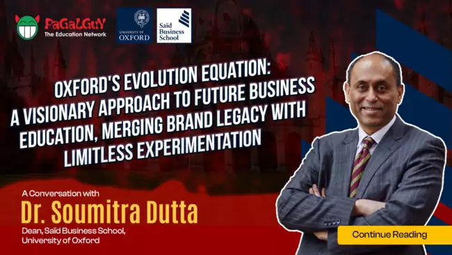 Oxford’s Evolution Equation: Dr. Soumitra Dutta’s Visionary Approach to Future Business Education, Merging Brand Legacy with Limitless Experimentation