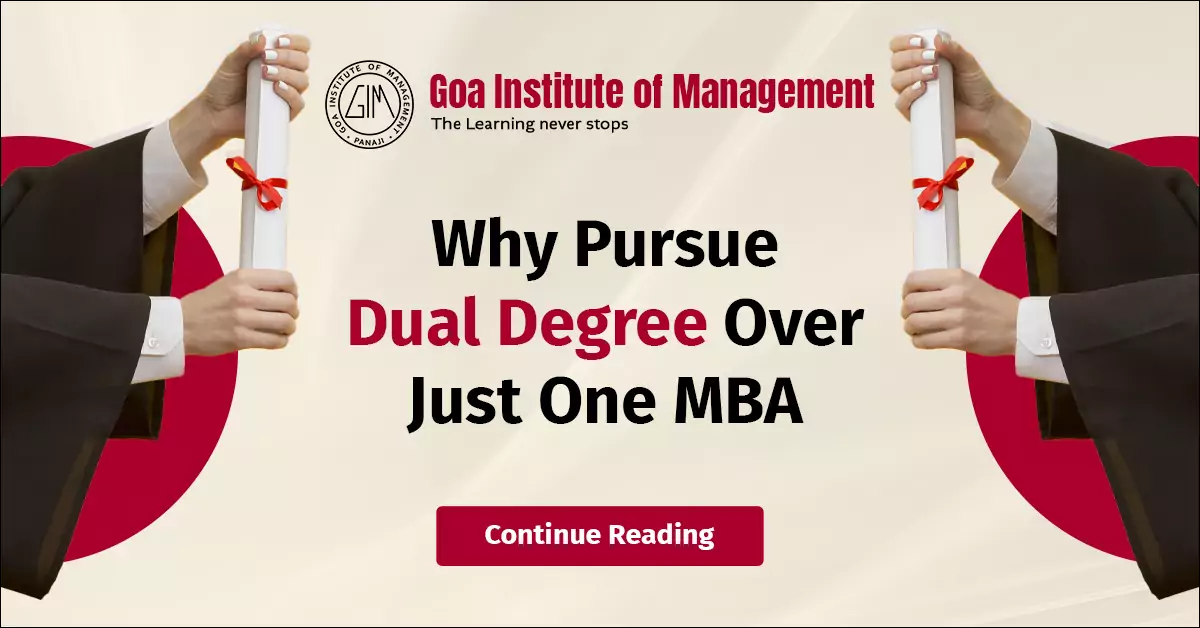 Why Pursue Dual Degree Over Just One MBA
